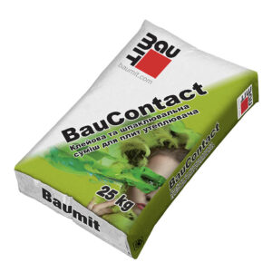 Клей-шпаклівна суміш Baumit BauContact - Леодім Клей-шпаклівна суміш Baumit BauContact