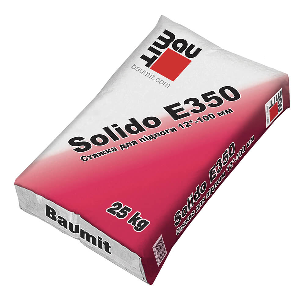 Цементна суміш Baumit Solido E350 - Леодім Цементна суміш Baumit Solido E350